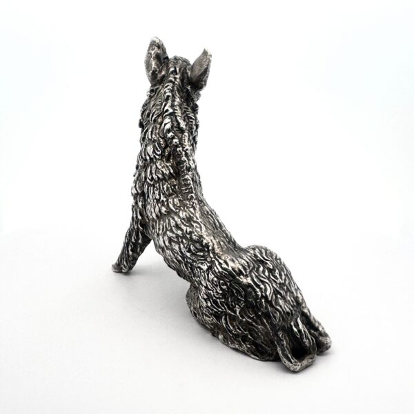 Imposante Wildschweinskulptur 800er Silber G.P. Peruzzi – Bild 4