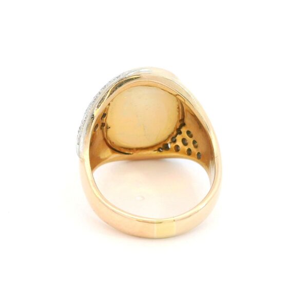 Imposanter Opalring 750 Gelbgold mit Brillanten 1,0 ct – Bild 5