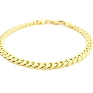 Gelbgoldenes Panzerarmband