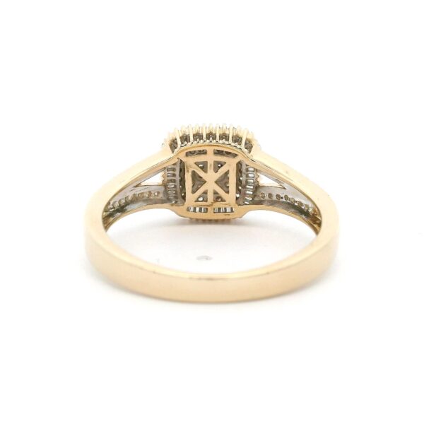 Ring 585 Gelbgold mit Diamanten – Bild 4
