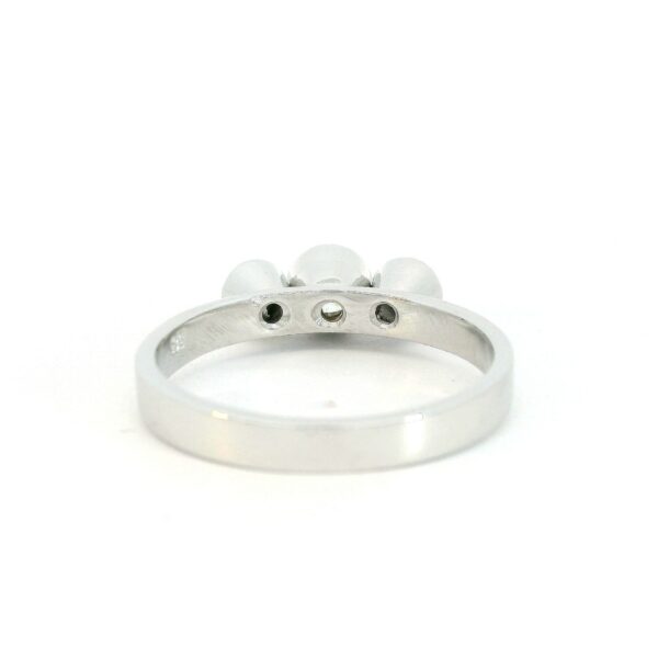 Ring 585 Weißgold mit 3 Brillanten 0,50ct – Bild 4