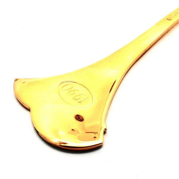 Großer ROBBE & BERKING Jahreslöffel 925 Sterlingsilber 1990 'Vögel' – Bild 5