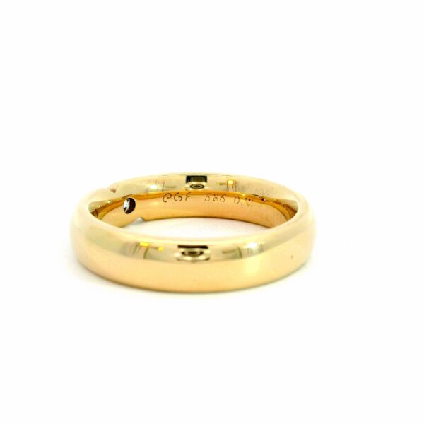 Ring 585 Gelbgold mit Brillant 0,10ct – Bild 4