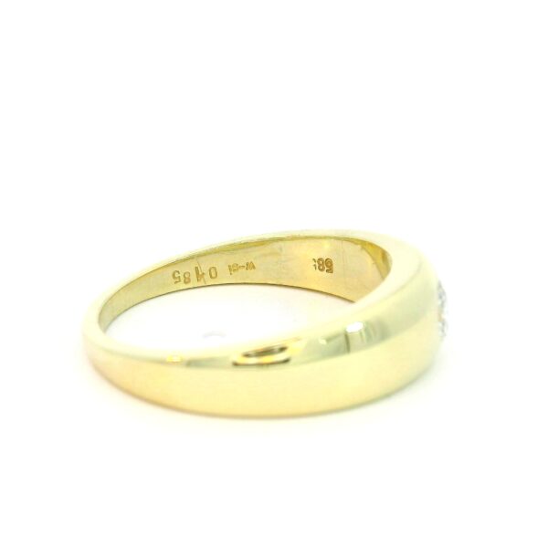 Ring 585 Gelbgold mit Brillant 0,18ct – Bild 6