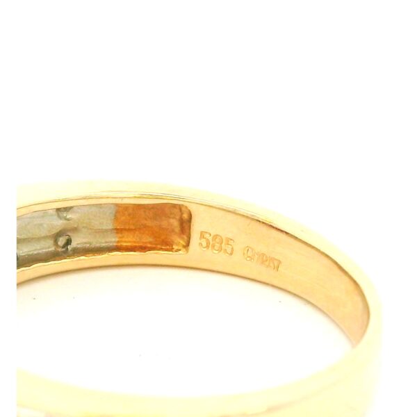 Rubinring CHRIST 585 mit Brillanten 585 Gelbgold – Bild 5