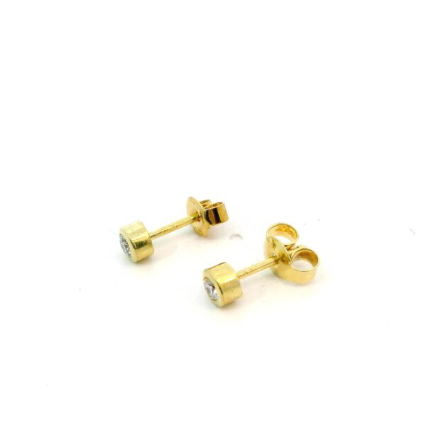 Brillantohrstecker 585 Gelbgold 0,20ct – Bild 5